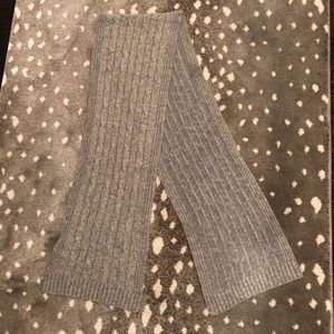 Cashmere sparkle gray scarf